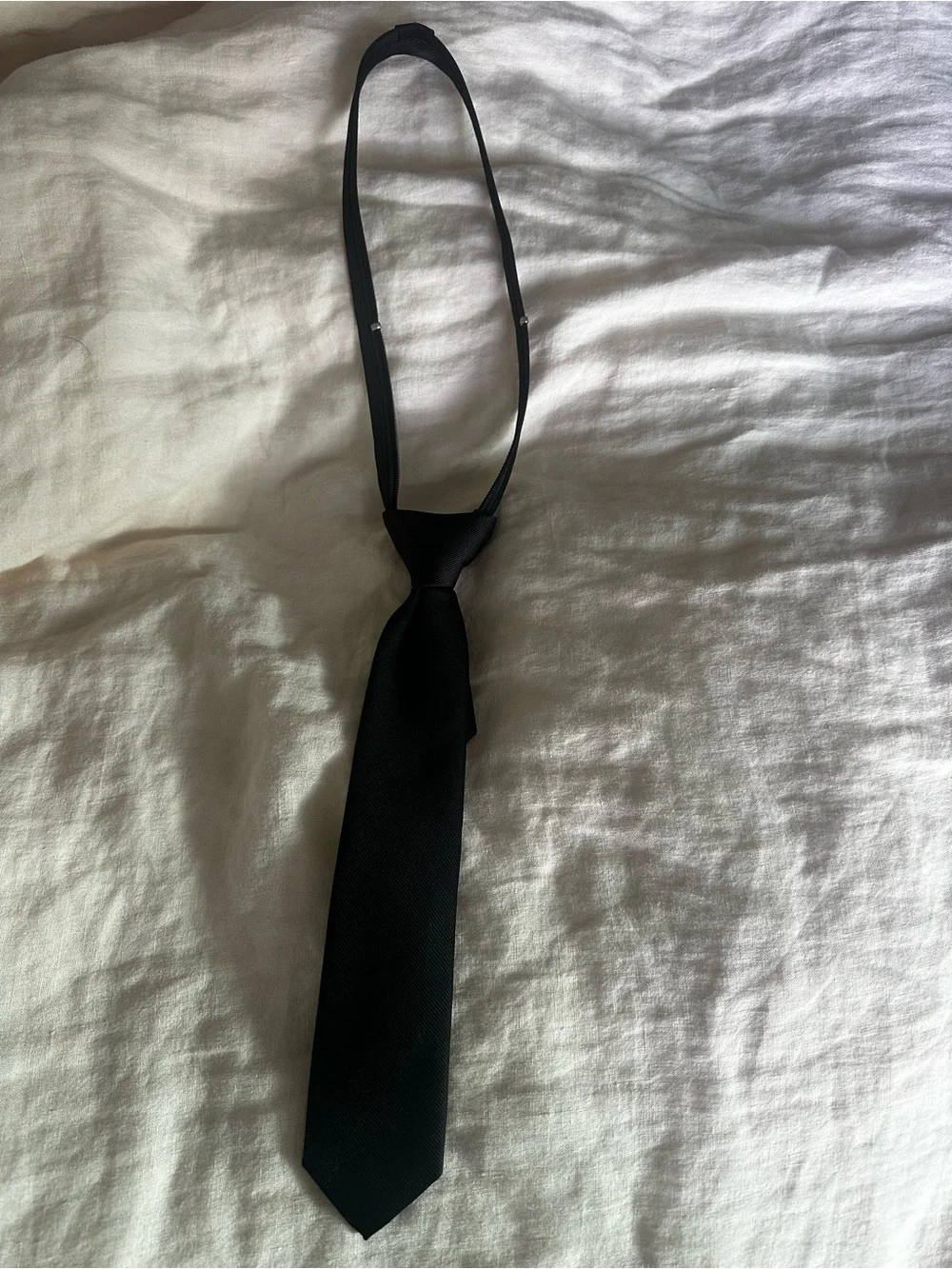 Cat & Jack Black Kids Pre-Tied Necktie